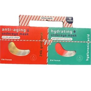 24k Gold and Hyaluronic Acid Undereye Mask Set